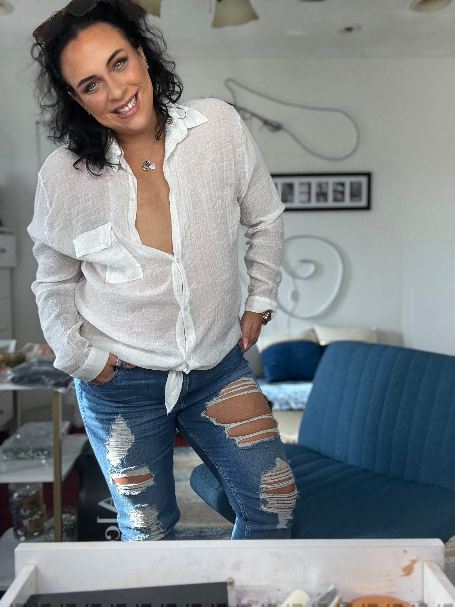 Cute little cool summer fit! Who says a bathing suit cover can’t be a shirt! #summervibes

#LTKSeasonal #LTKSwim #LTKStyleTip