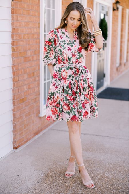 Spring floral dress (wearing size small) + @amazon heels 

#LTKSeasonal #LTKstyletip #LTKwedding