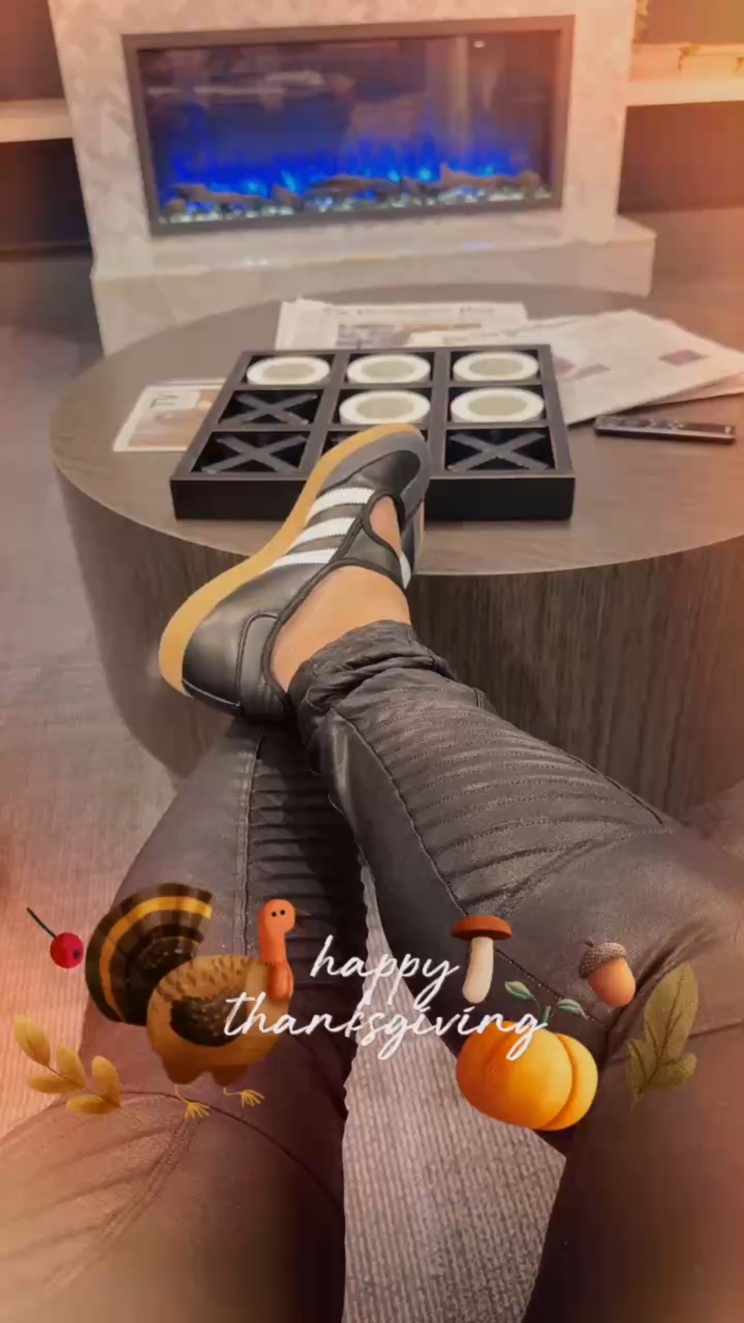 Adidas Mary Jane Sambas in black have been my latest obsession. Size down! Go to legging is spanx faux leather  

#LTKGiftGuide #LTKActive #LTKootd