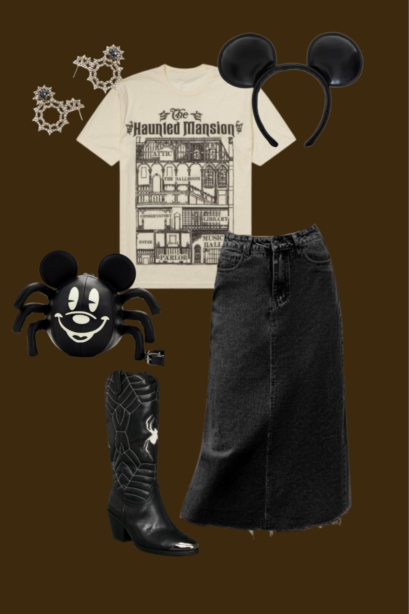 Haunted Mansion outfit, Disney outfit, Disney bound spooky, Disney Halloween outfit.

#LTKSeasonal #LTKstyletip #LTKmidsize