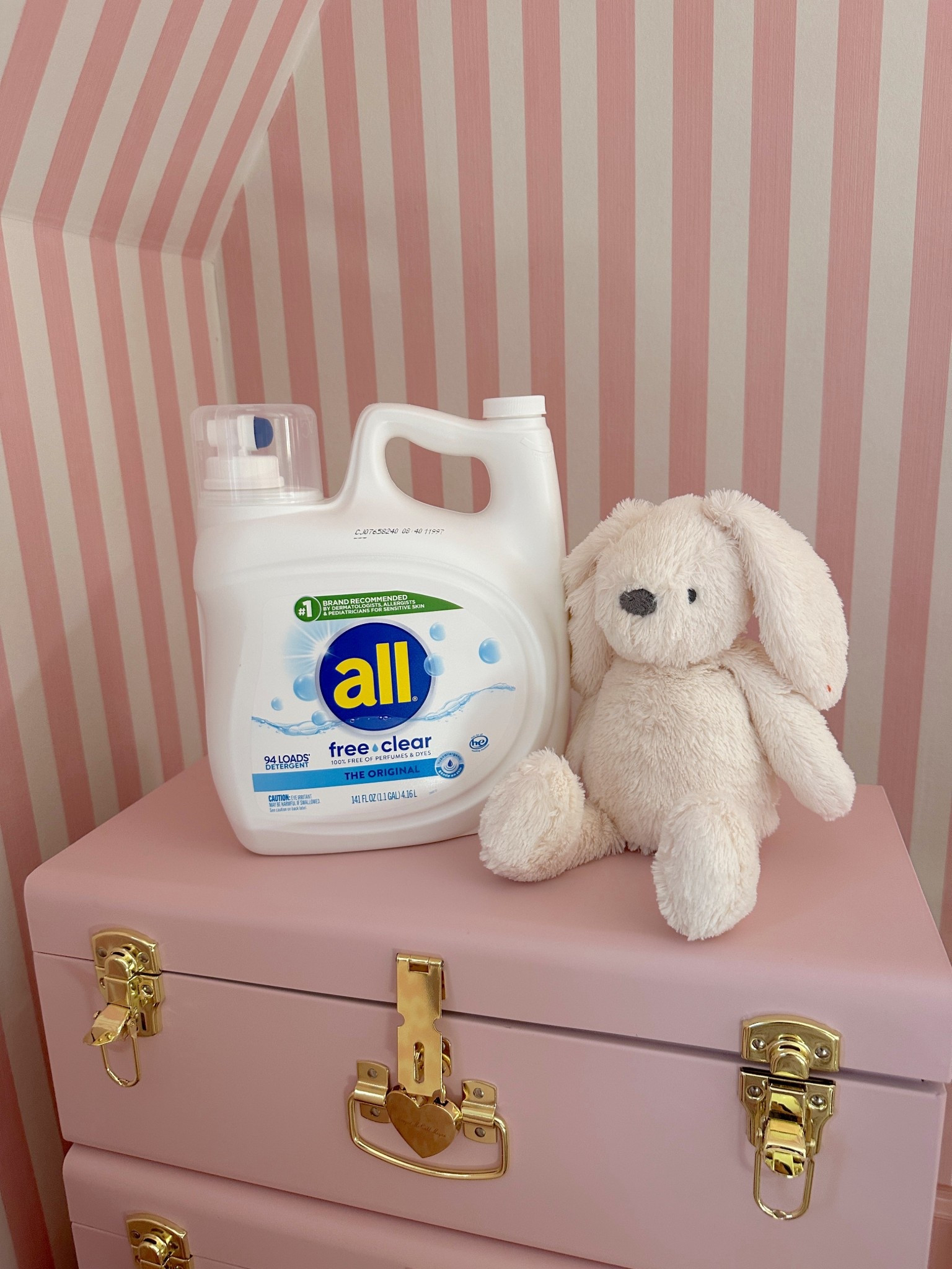 #ad only the best for our little one! all® Free Clear laundry detergent, the #1 sensitive skin laundry brand recommended by pediatricians. Available at @target 🤍 @all_laundry #targetpartner #allfreeclear #alllaundry 