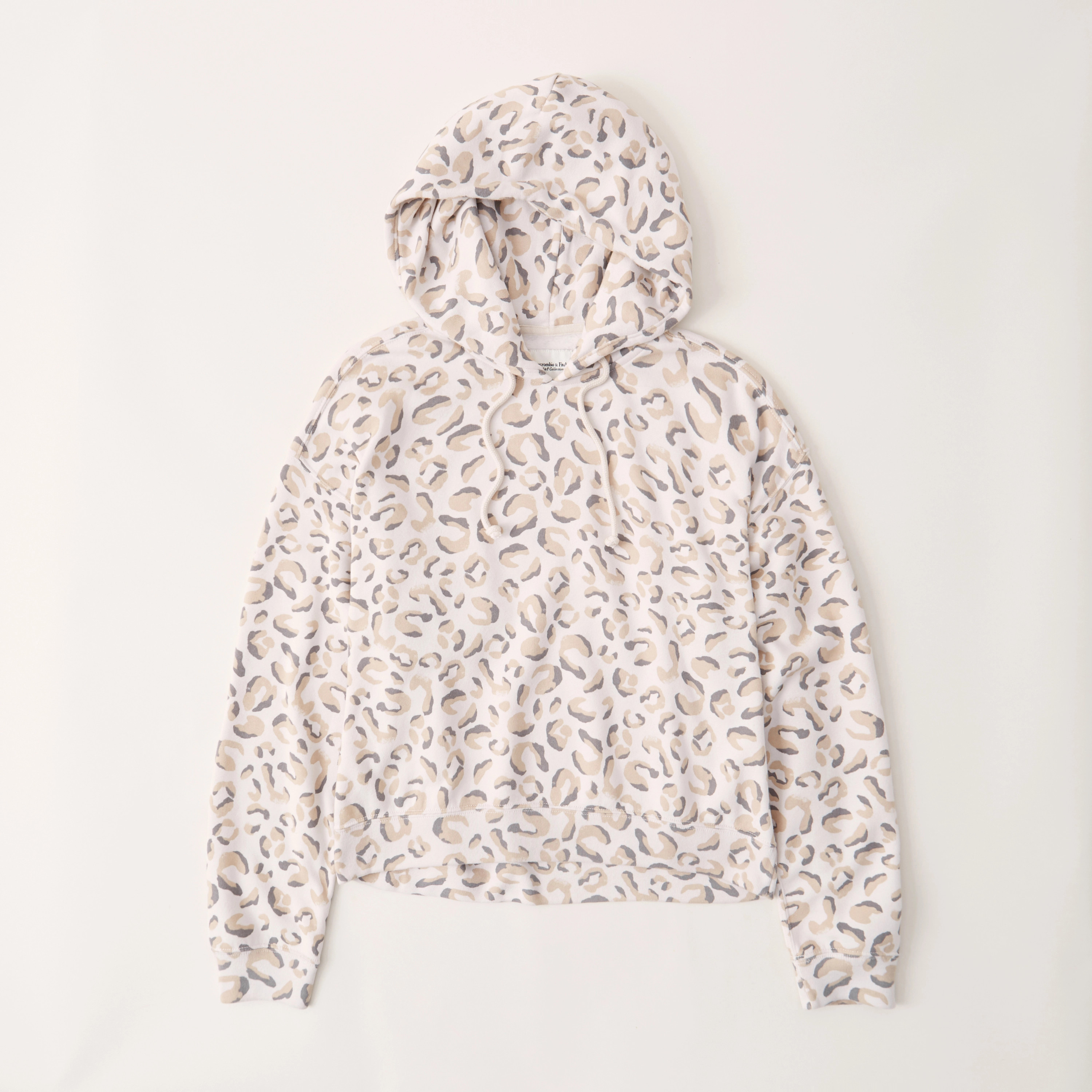 High-Low Pattern Hoodie | Abercrombie & Fitch (US)