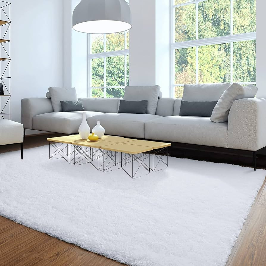 Merelax Modern Soft Fluffy Large Shaggy Rug for Bedroom Livingroom Dorm Kids Room Indoor Home Dec... | Amazon (US)