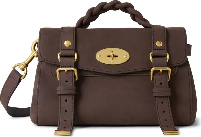 Mulberry Mini Alexa Nubuck Leather Satchel | Nordstrom | Nordstrom