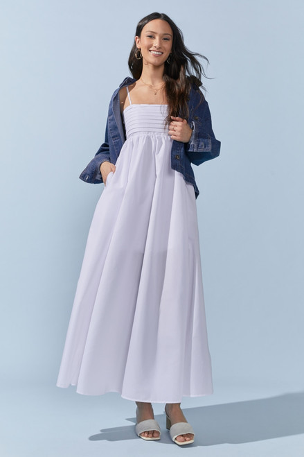 Suzanne Upper Pleated Maxi Dress | Francesca's