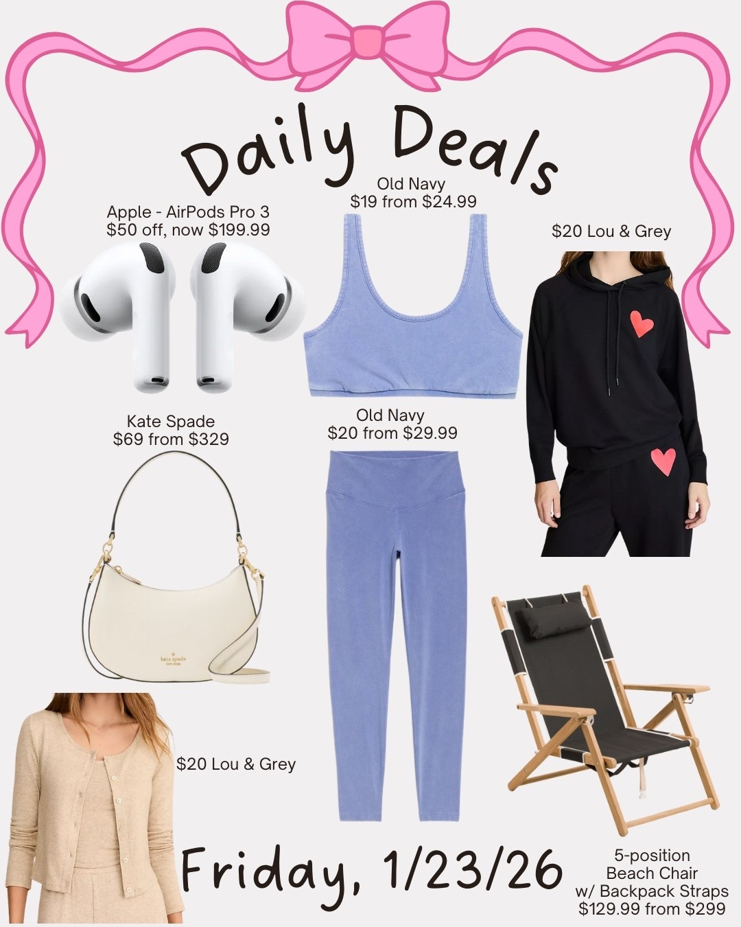 Daily deals 

#LTKSaleAlert