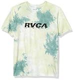 RVCA Boys Speed Wobble Short Sleeve T-Shirt Green Large | Amazon (US)