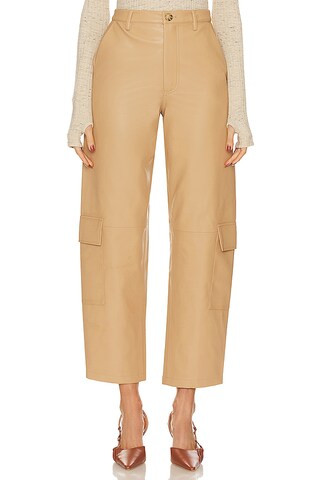 Song of Style Fabiola Belted Pant in Fawn Brown from Revolve.com | Revolve Clothing (Global)