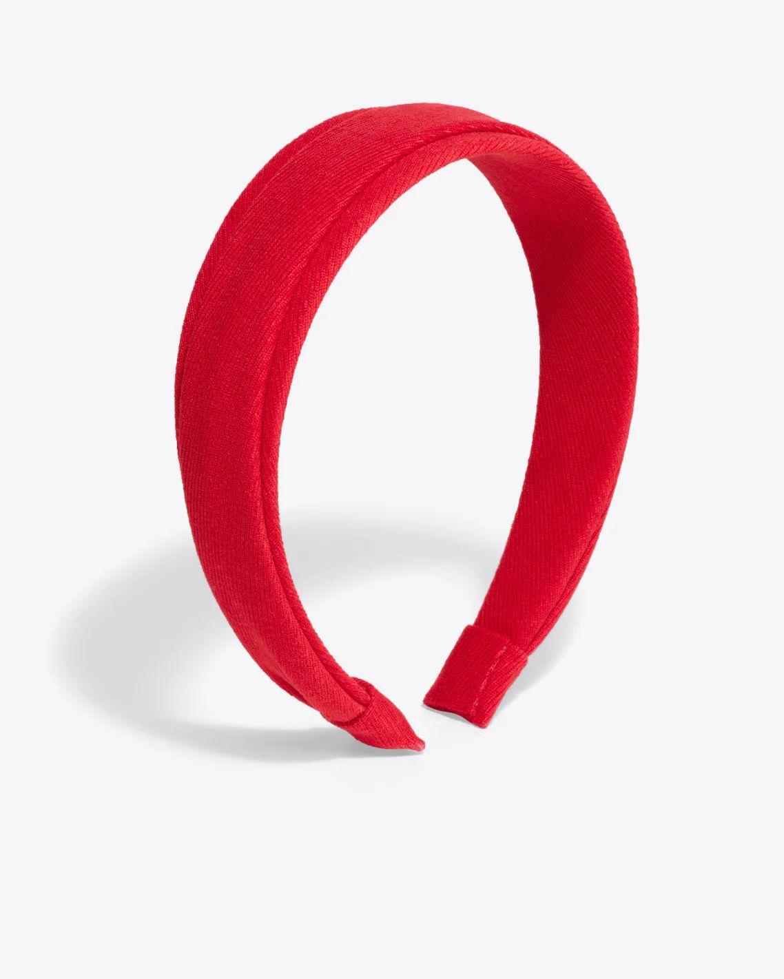 Pleated Headband in Red | Draper James (US)