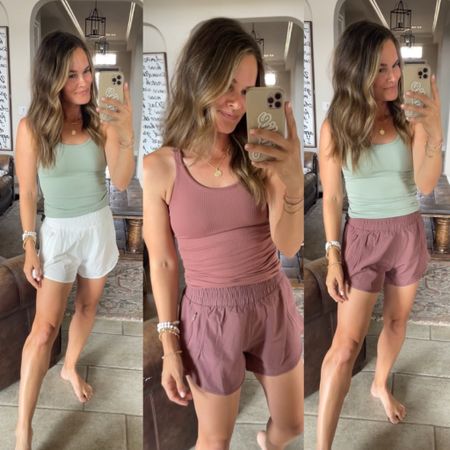  Loving these finds from @walmart @walmartfashion the tops have padding and the nicest ribbed material. Shorts are high rise with a nice waistband and built in liner. So many great colors and so affordable! ✨ 
.
#walmart #walmartfashion #walmartfinds #athleisure #workoutclothes #workoutoutfit #momstyle 

#LTKSaleAlert #LTKFitness #LTKActive