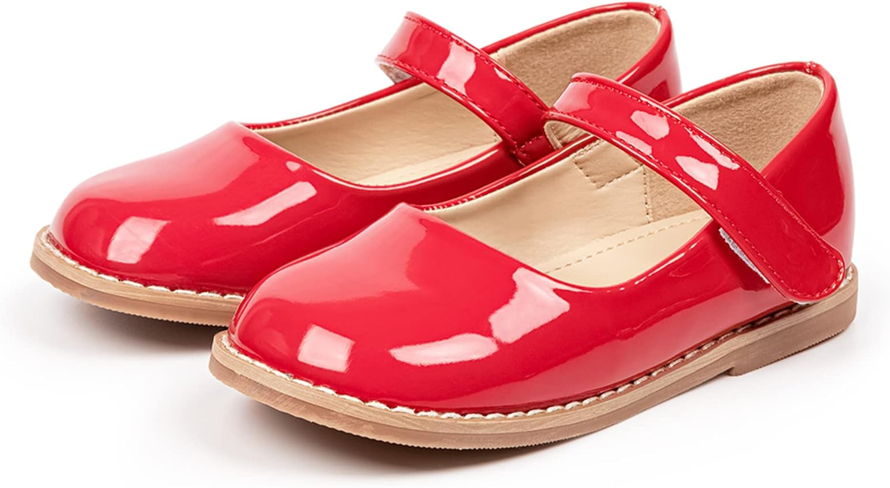 Fromosa Toddler Girls Mary Jane Dress Shoes Ballet Flats Little Kids Slip-On Bowknot Princess Wed... | Amazon (US)