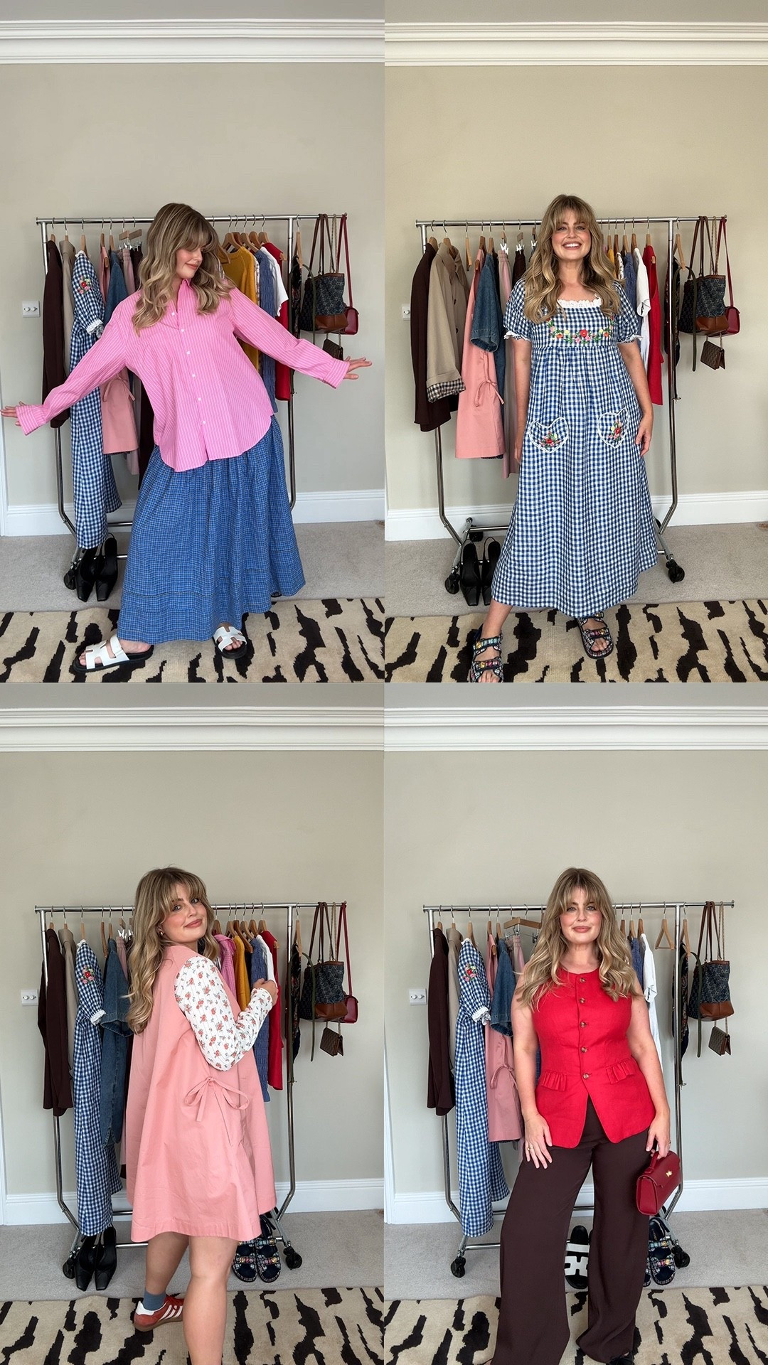 Everyday summer outfits ❤️ Everlane sezane pink city prints dresses midi skirt oversized shirt waistcoat cos posse Dissh doen Hermes Chanel adidas midsize curve size 16 euro summer capsule wardrobee

#LTKdresses #LTKtravel #LTKcurves