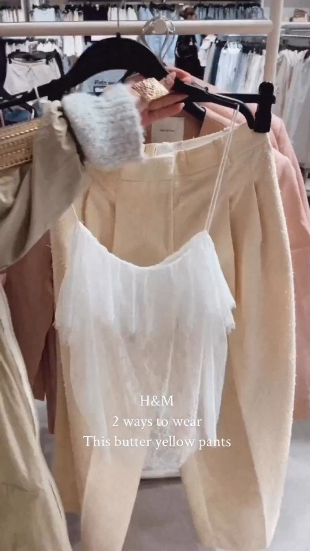 How to wear THE butter yellow pants of H&M we are obsessed with the color and fit ✨

#LTKStyleTip #LTKU #LTKSeasonal