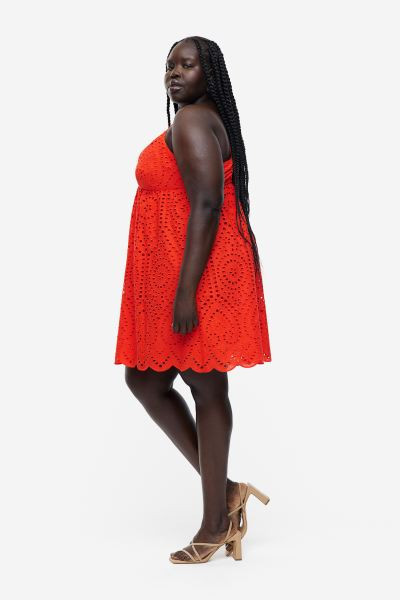 Dress with Eyelet Embroidery | H&M (US + CA)