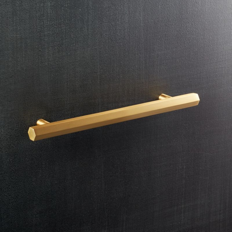 Hex Brushed Brass 6" HandleIn stock and ready to ship.ZIP Code 33601Change Zip Code: SubmitClose$... | CB2