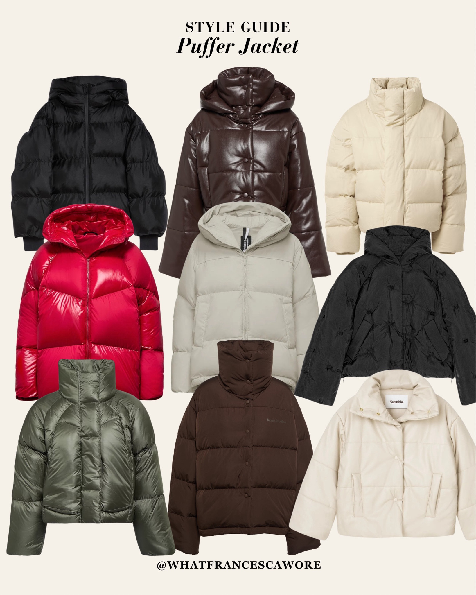 Puffer Jacket Style guide ✨

#LTKwinter #LTKeurope #LTKuk