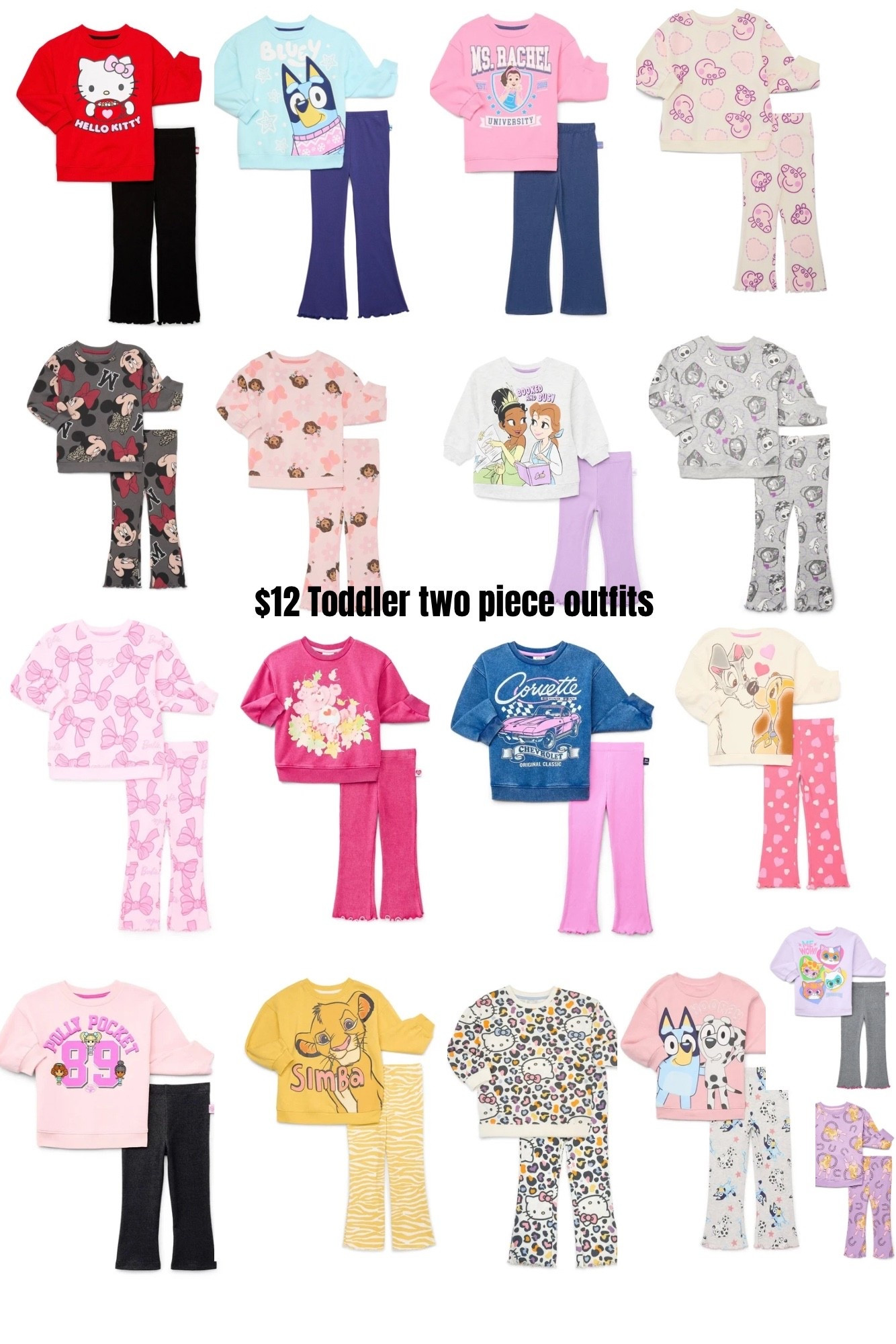 I love a good toddler two piece set!! #toddler #toddlerclothes #toddlerootd #toddlergirlclothes #toddlergirl #toddleroutfit 