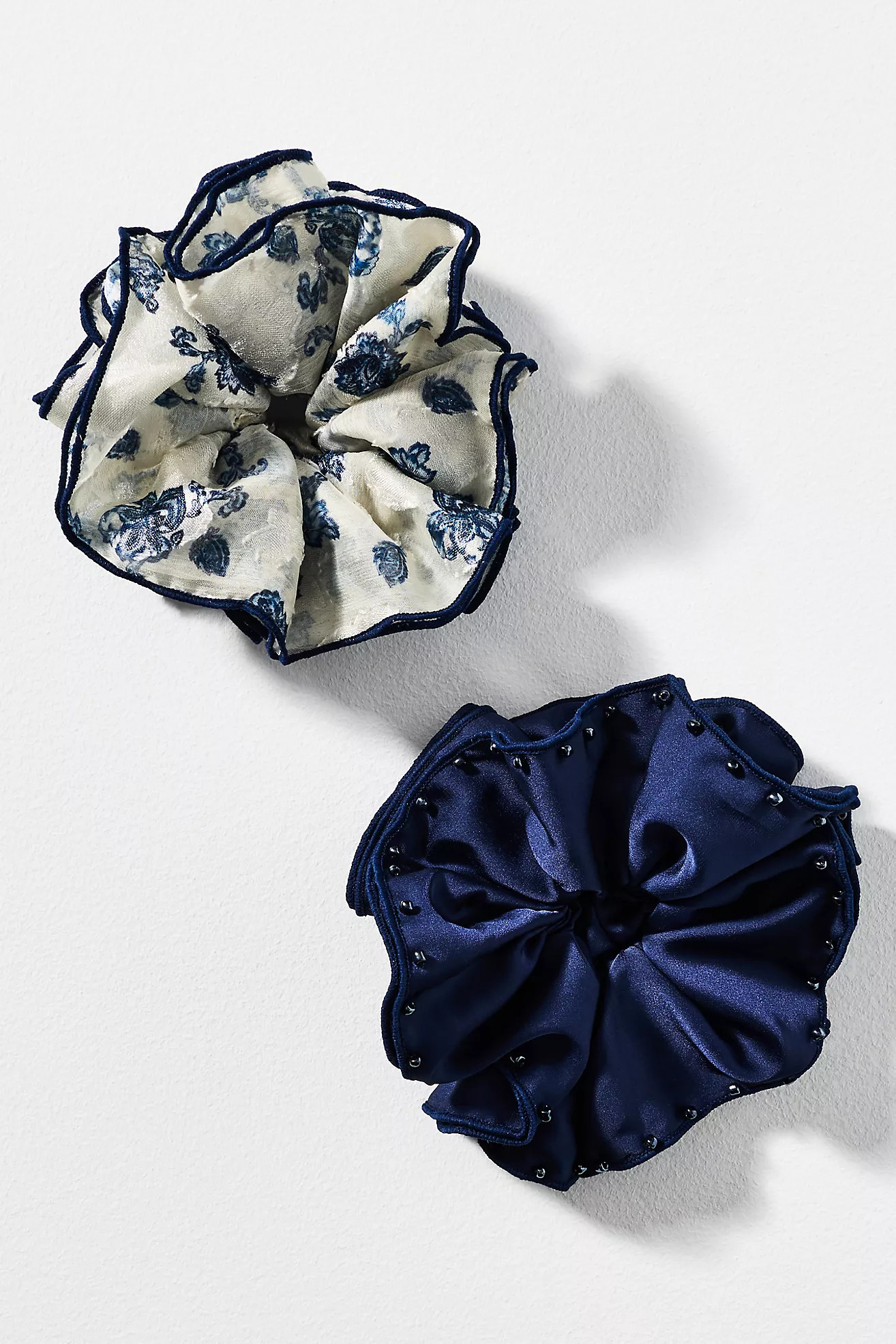 Studded Scrunchies, Set of 2 | Anthropologie (US)