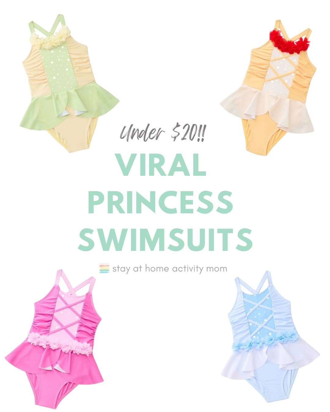 These viral princess swimsuits are back and usually sell out fast! How cute would these be for a Disney trip this summer?! Under $20! 

#LTKSwim #LTKmomlife #LTKKids