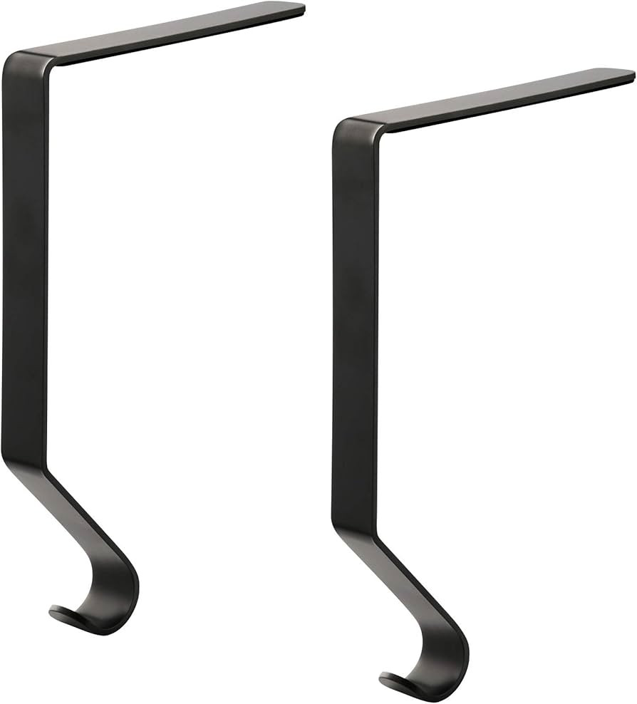 Sunshane Christmas Stocking Holders Metal Mantel Stocking Hanger Hooks Fireplace Hang Grips for C... | Amazon (CA)