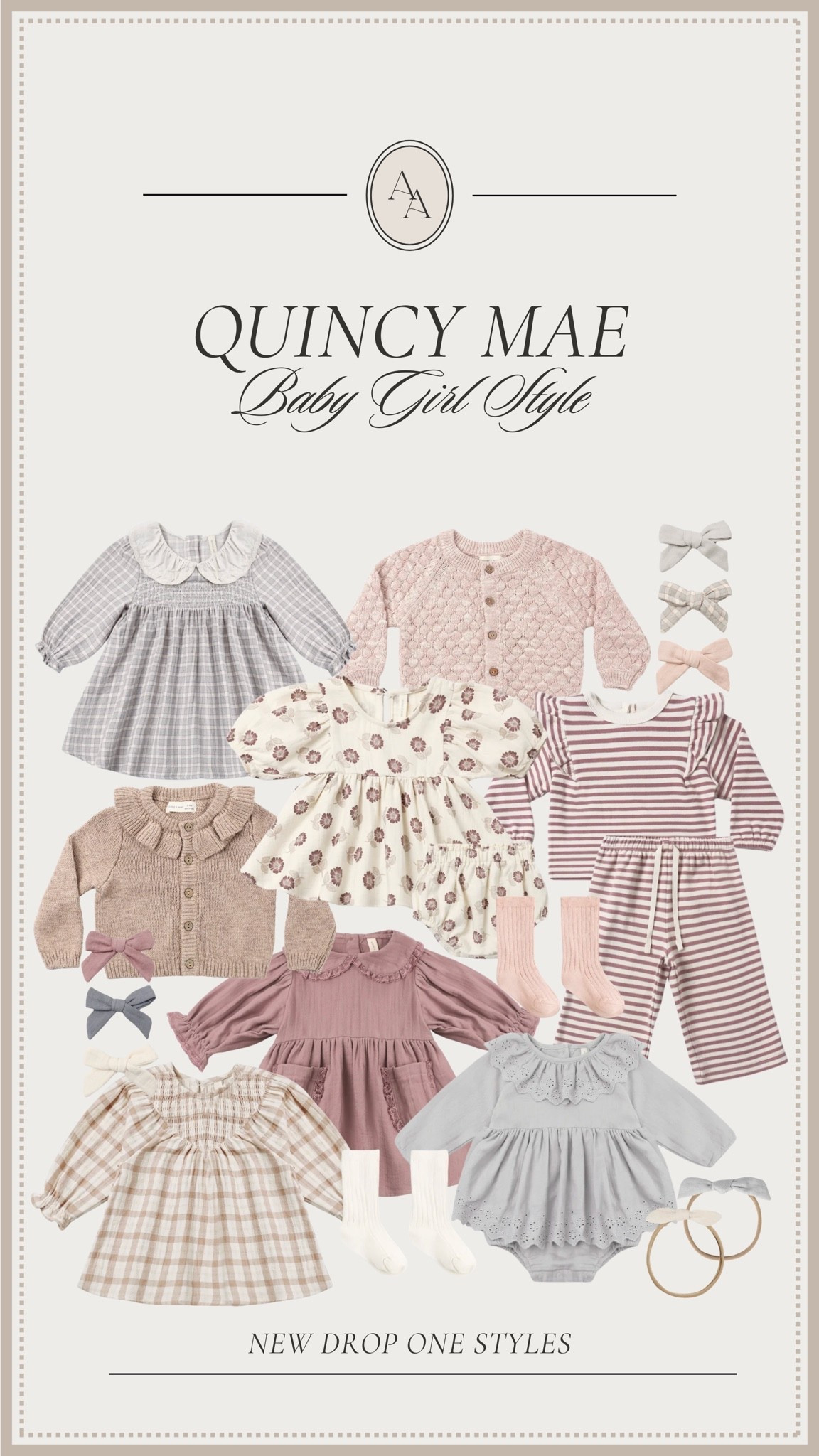 Quincy Mae: Fall Drop 1 for baby girls 💗✨. Shop sweet dresses, bubbles, sweaters, sets and more for transitional fall outfits! 

Baby girl outfits || girl styles for fall || family photo outfits || trendy new arrivals ||

#LTKBaby #LTKKids #LTKSeasonal