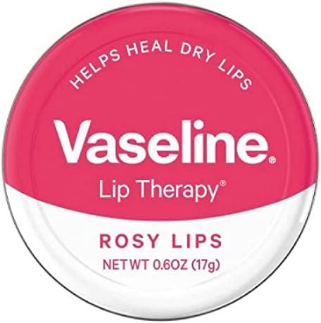 Vaseline Lip Therapy Lip Balm, Rosy Lips 0.6 oz (Pack of 3) | Amazon (US)