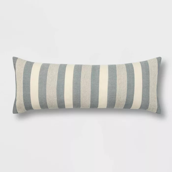 Oblong Woven Stripe Throw Pillow - Threshold™ | Target