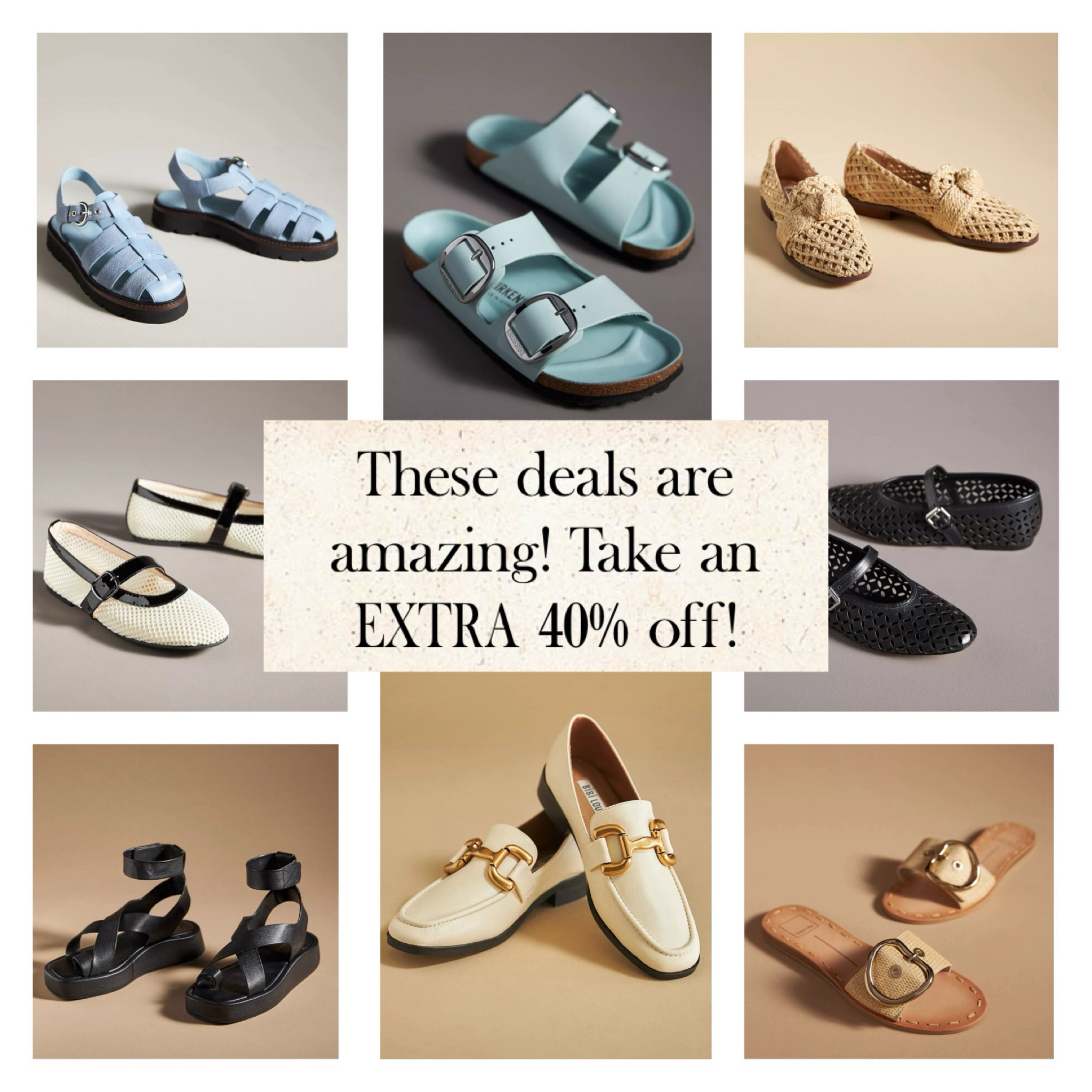 Take an additional 40% off the sales price. Price changes in cart  

#LTKFindsUnder100 #LTKShoeCrush #LTKSaleAlert
