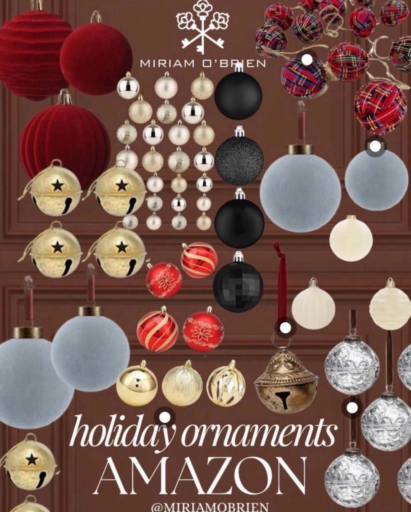 Discover the perfect ornaments for your Christmas tree! These beauties will make your tree shine! 

Follow me at @miriamobrien_ on IG and TikTok! 

#AmazonOrnments #AmazonHolidays #AmazonFinds #AmazonHome 

#LTKHome #LTKSeasonal #LTKOver40

#LTKHoliday #LTKHome #LTKFamily

#LTKHoliday #LTKHome #LTKOver40

#LTKHome #LTKOver40 #LTKSeasonal