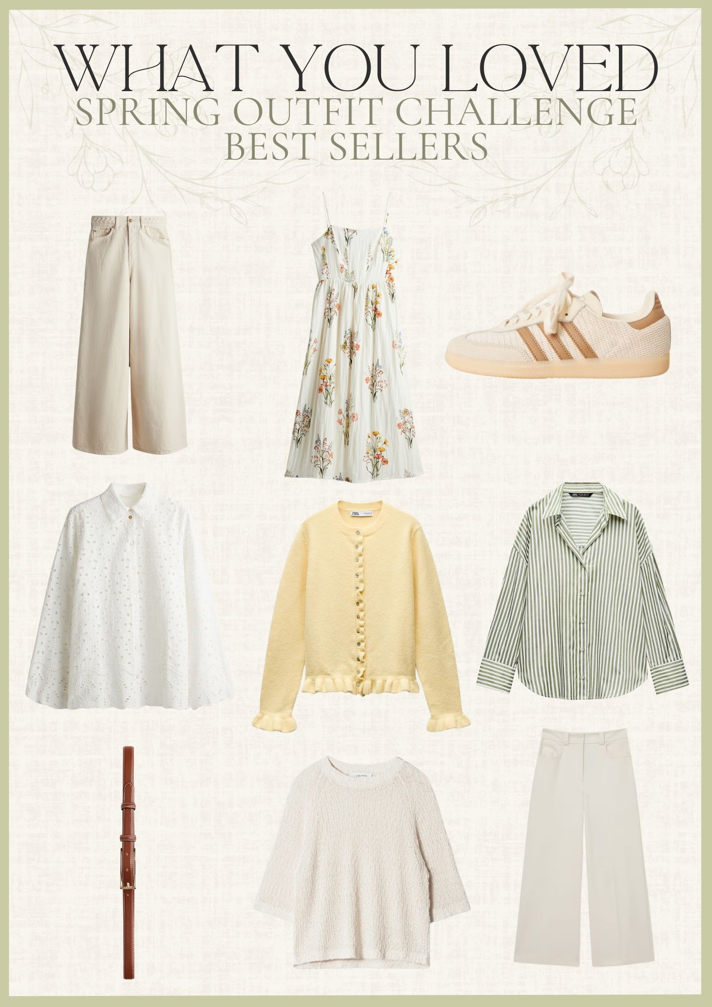 Our top selling items from the Spring Outfit Challenge. All of these pieces are absolute spring staples! 🌸

#LTKspring #LTKAprilSpotlight #LTKsummer