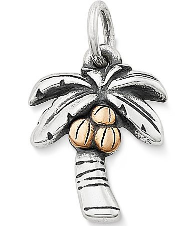 James Avery Tropical Palm Tree Charm - Sterling Bronze | Dillard's
