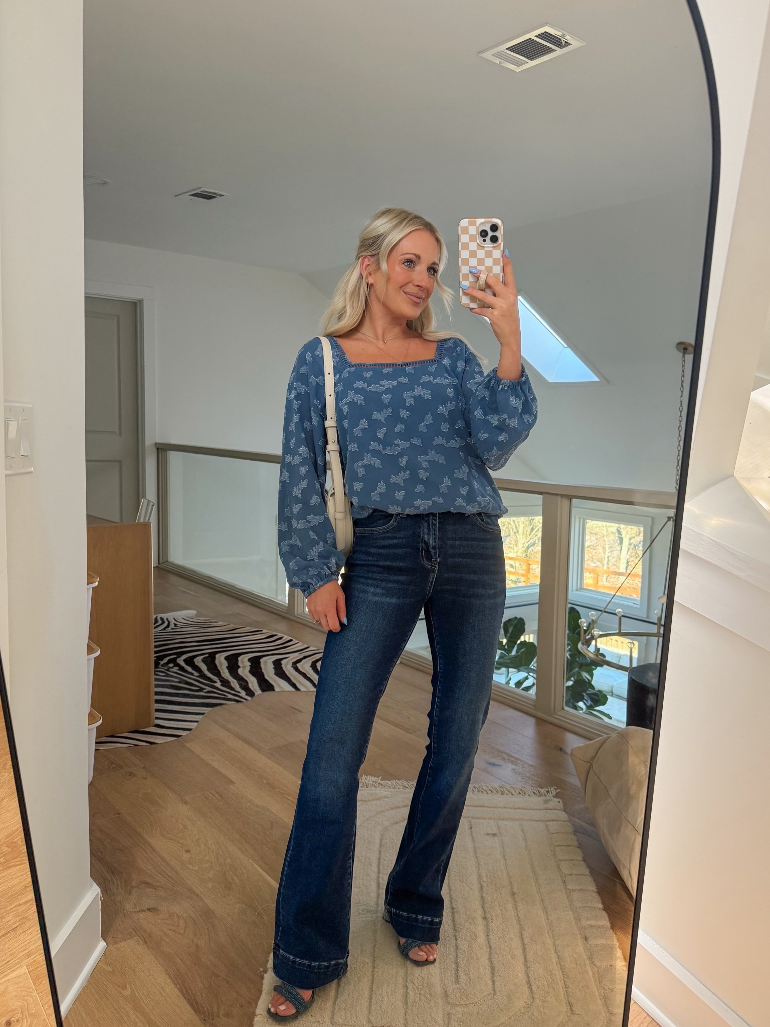 26R in the jeans and small in the top! 

#LTKootd