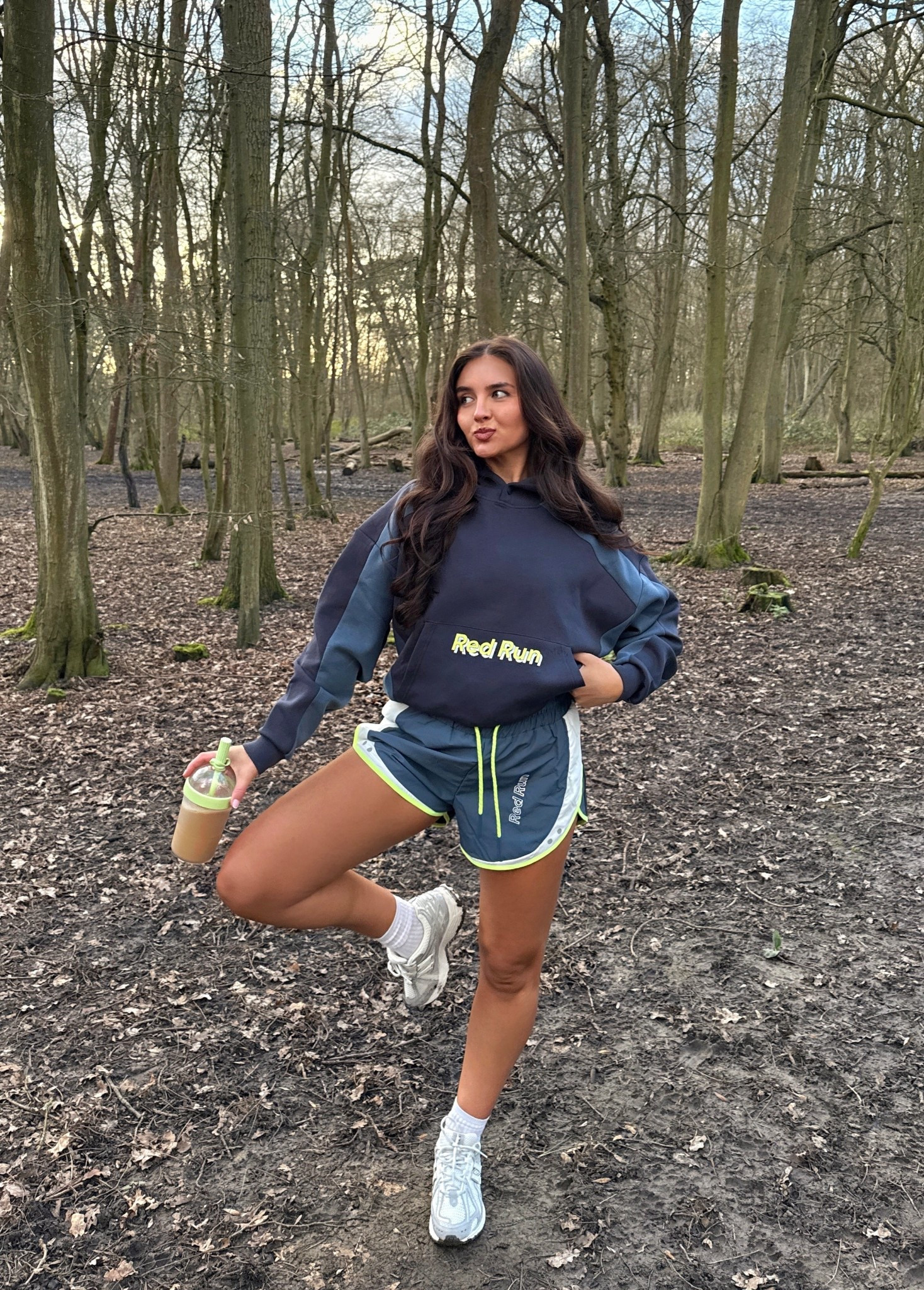 the cutest gym set 🎧🤍

[ activewear, ootd, fitness, runner style, 1906R new balance ] 

#LTKU #LTKootd #LTKActive