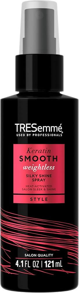 TRESemmé Silky Shine Spray Keratin Smooth for Heat Activated Sleek & Shine Weightless 4.1 oz | Amazon (US)