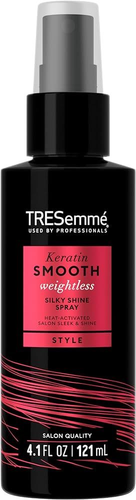 TRESemmé Silky Shine Spray Keratin Smooth for Heat Activated Sleek & Shine Weightless 4.1 oz | Amazon (US)