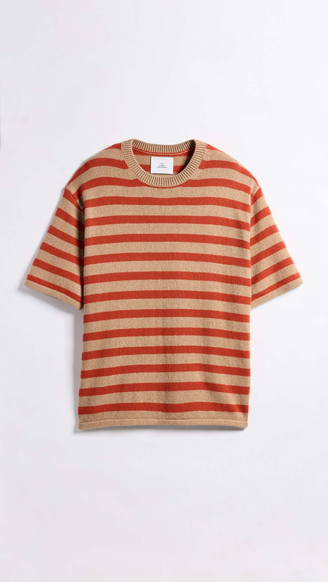 The Elder Statesman Unisex Scout Stripe Cashmere Knit Tee | Shopbop | Shopbop