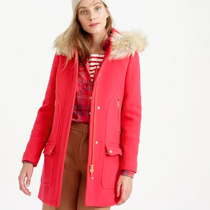 Petite chateau parka in stadium-cloth | J.Crew US