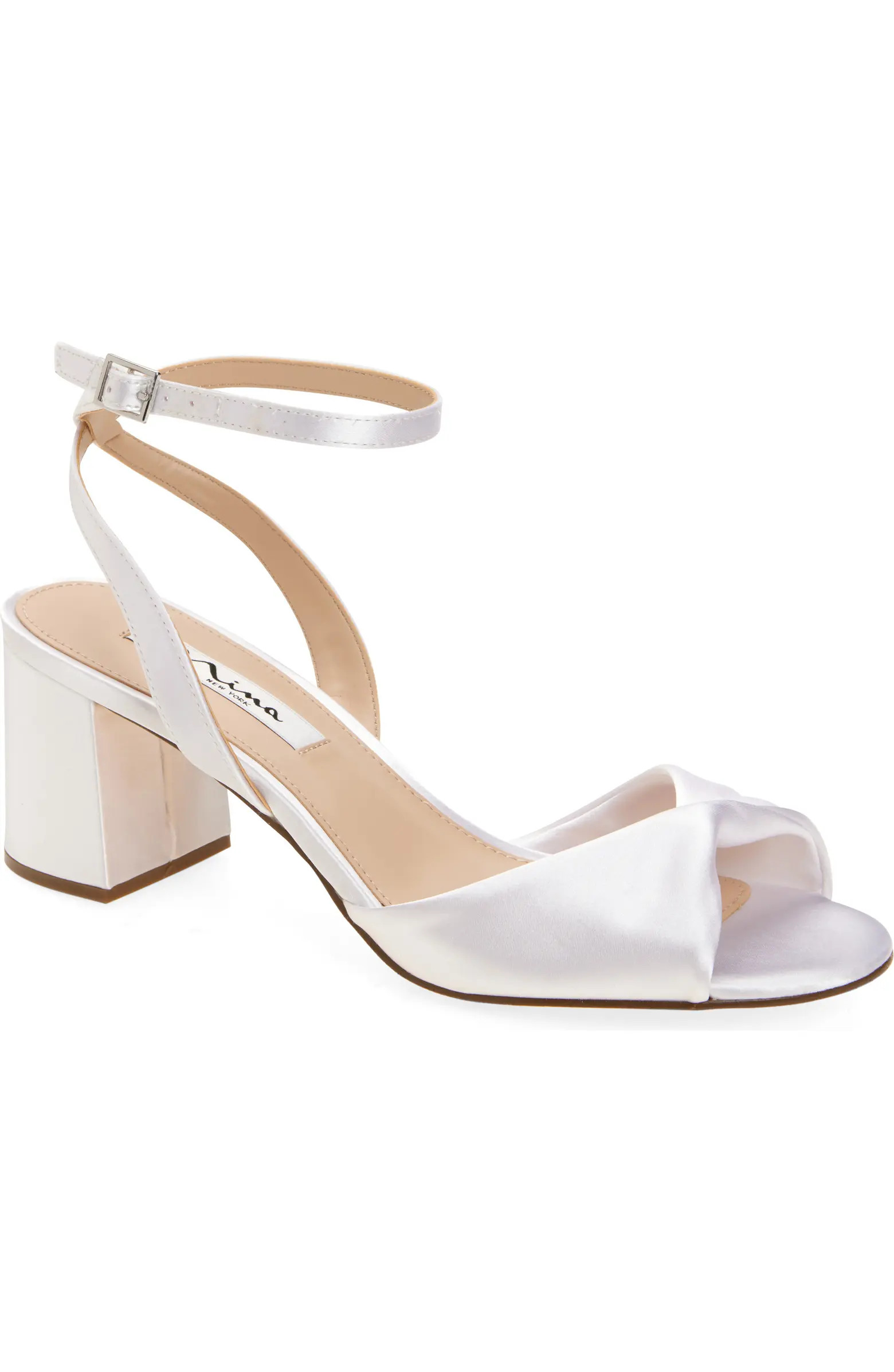 Nigella Glitter Ankle Wrap Sandal (Women) | Nordstrom