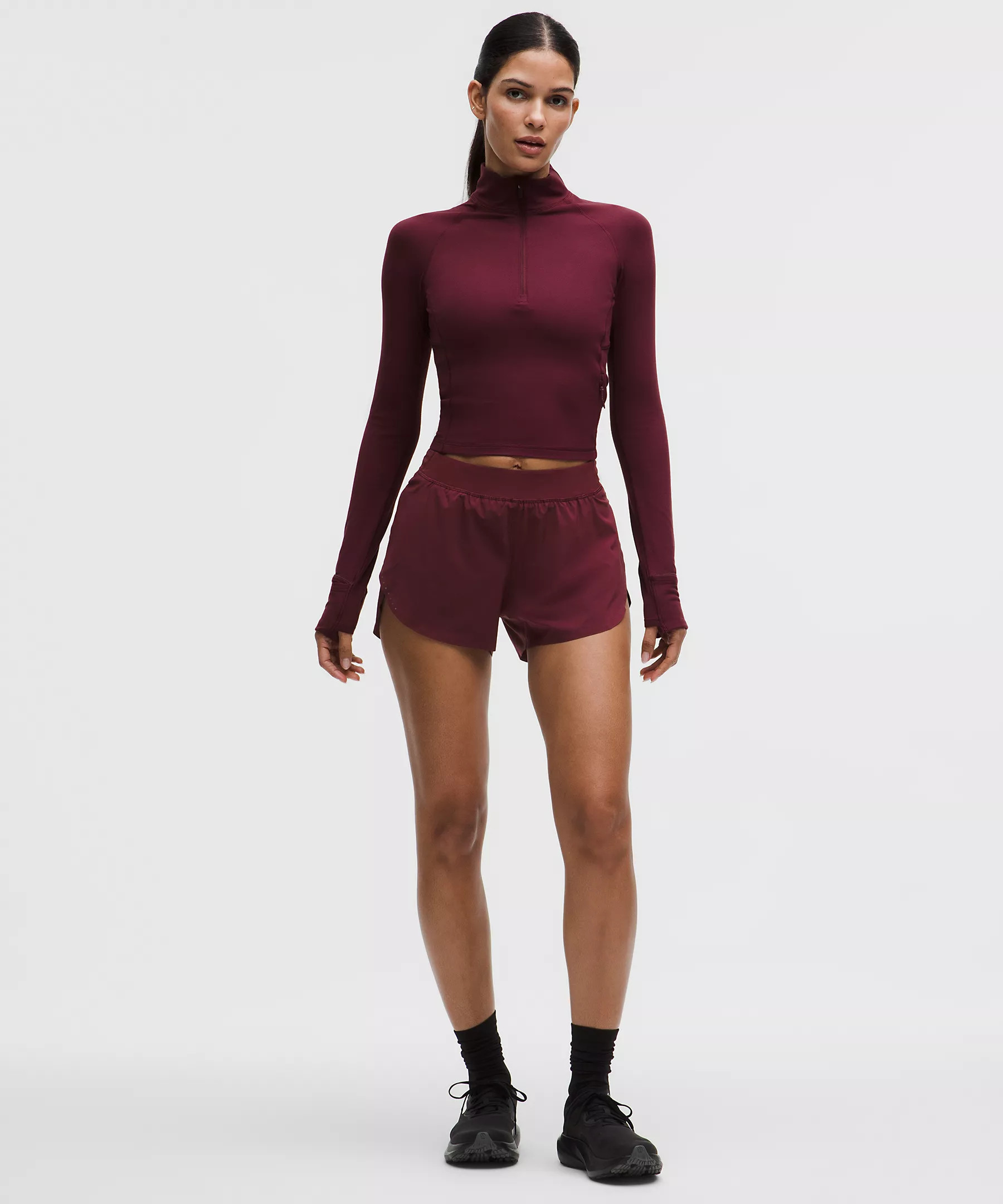 Fast and Free High-Rise Classic-Fit Split Short 3" | Lululemon (US)