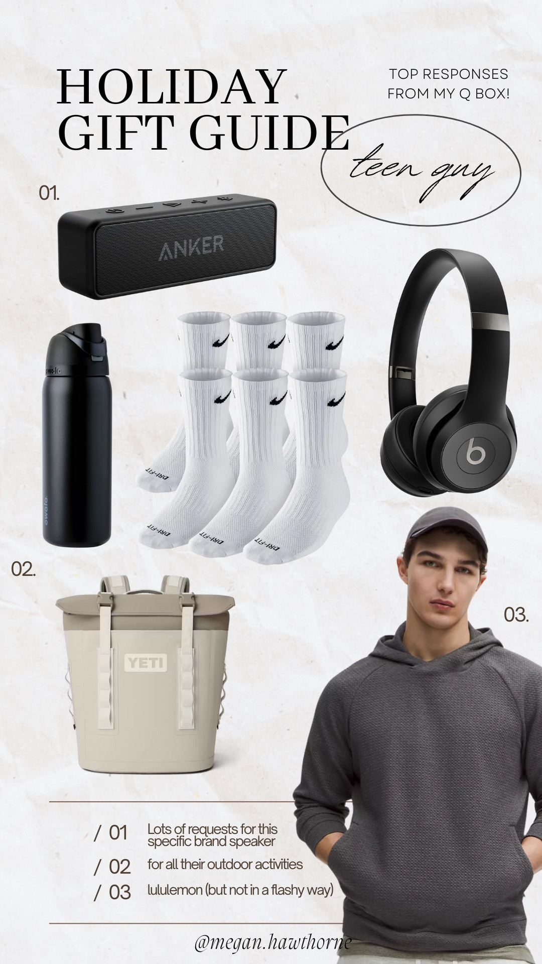 
Holiday Gift Guide: Teenage Boy edition. I polled my followers to see what they're teenage sons are asking for for Christmas and these are the top responses! 

 #LTKGiftGuide #LTKHoliday #LTKMens