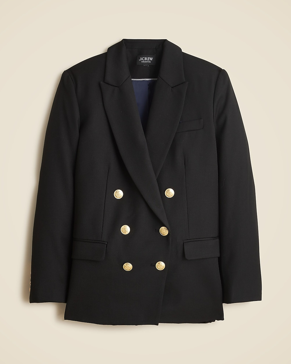Collection double-breasted blazer in wool blend | J. Crew US