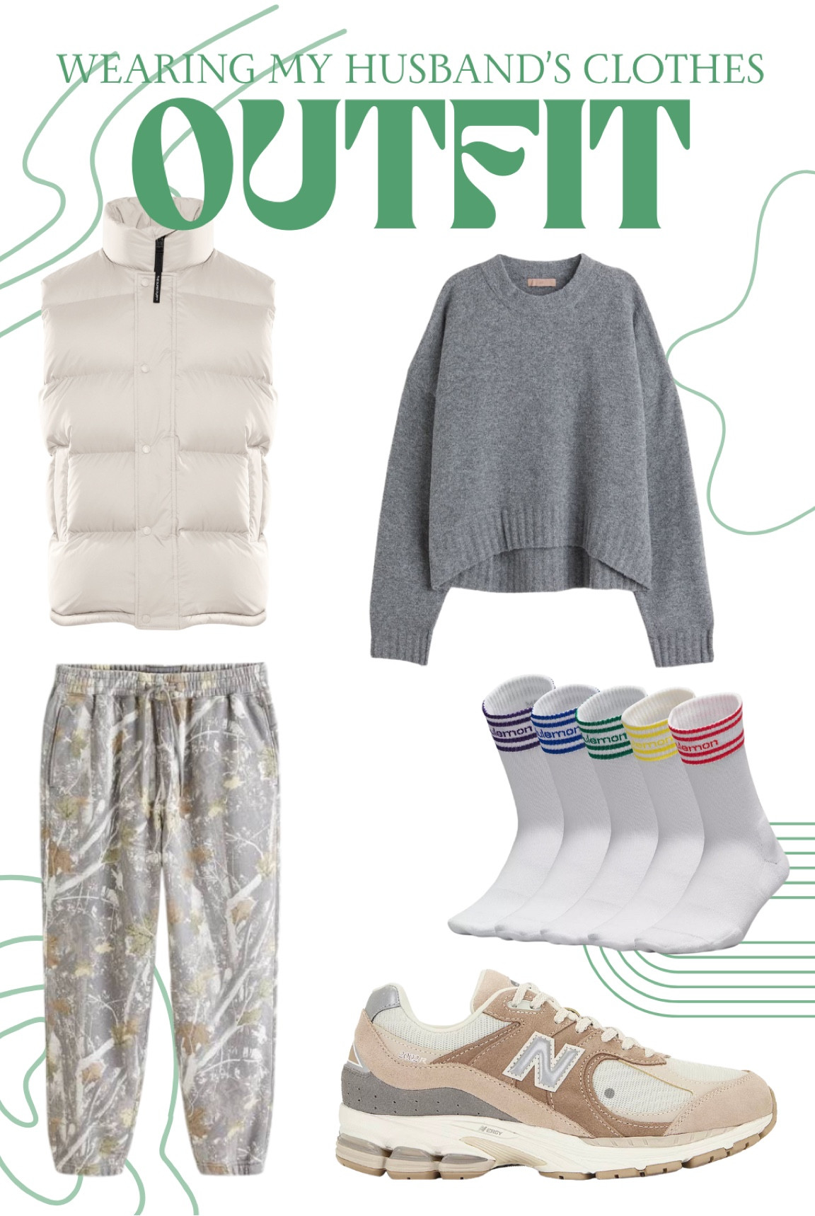 We all know stealing your man’s clothes is the best!!! ALSO! This vest is on sale right now

#LTKSeasonal #LTKstyletip