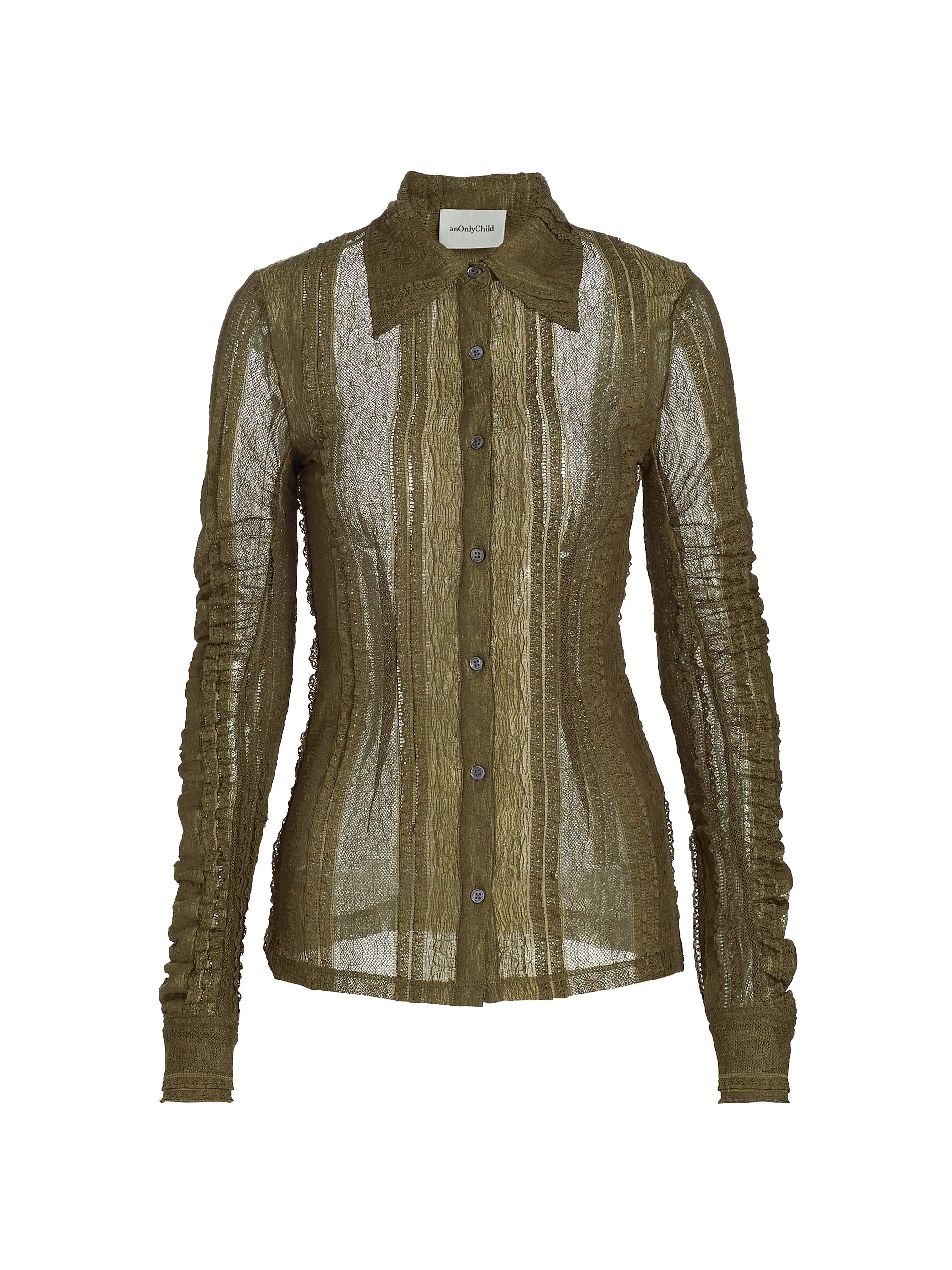 Sunday Scaries Luidas Lace Long-Sleeve Shirt | Saks Fifth Avenue