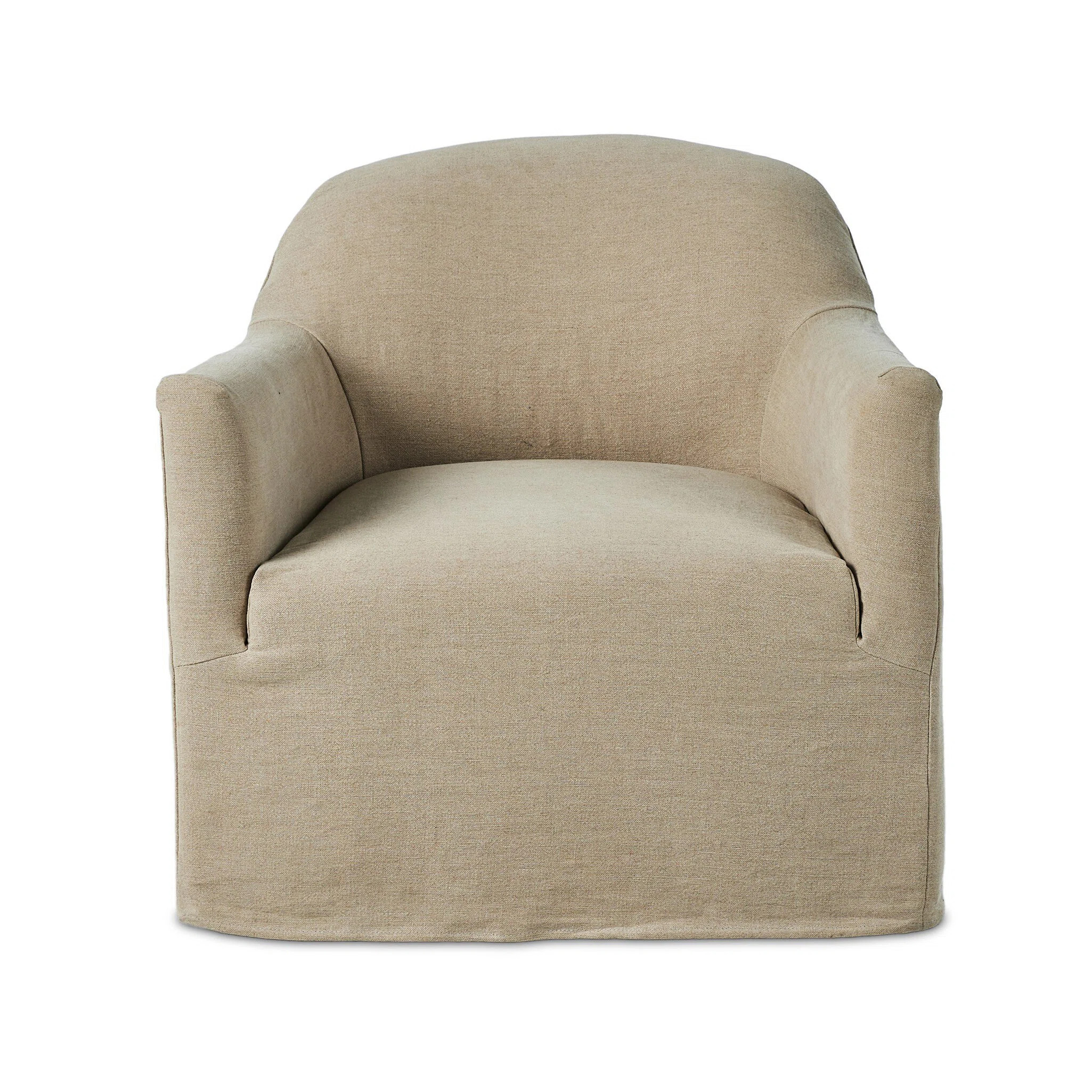 Lowell Slipcover Swivel Chair | Perigold