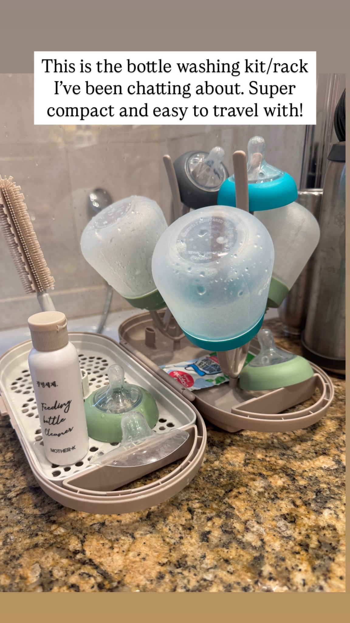 Traveling with baby 


Newborn travel tips while
Baby bottle travel wash rack 

#LTKFamily #LTKBaby #LTKTravel