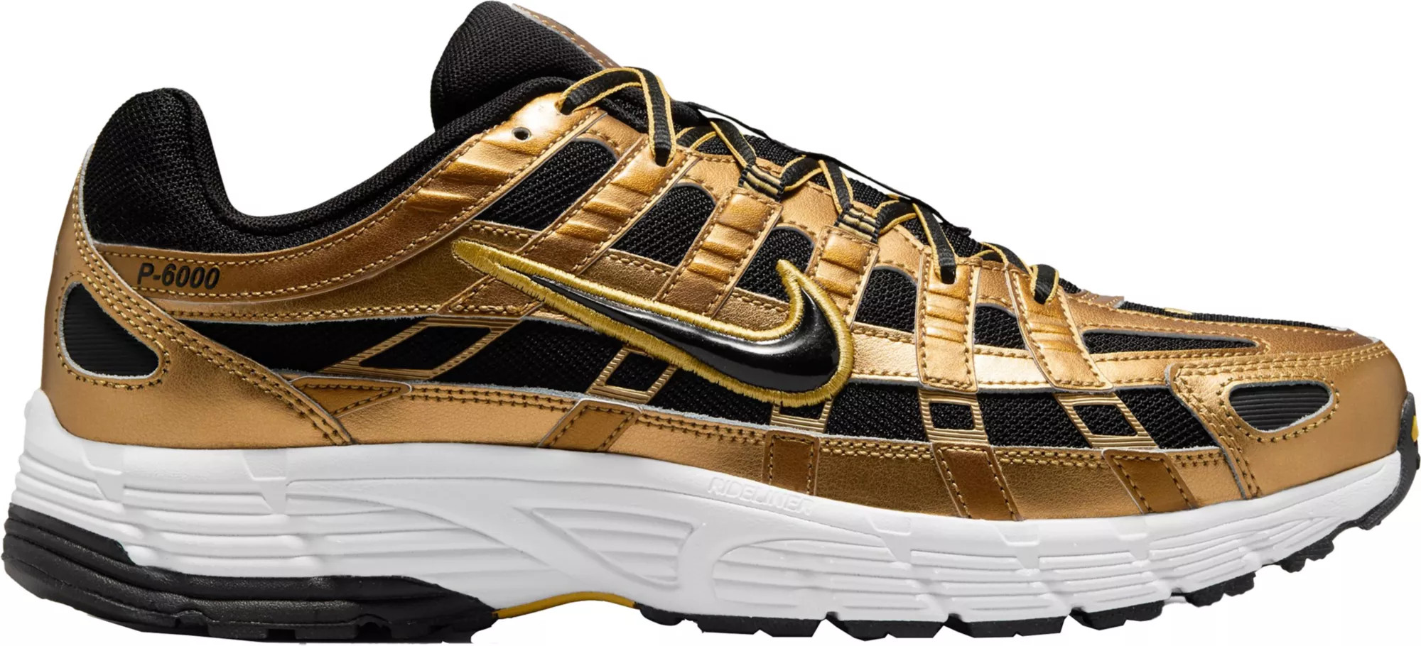 Nike Men's P-6000 Shoes, Size 6, Metallic Gold/Black | Dick's Sporting Goods