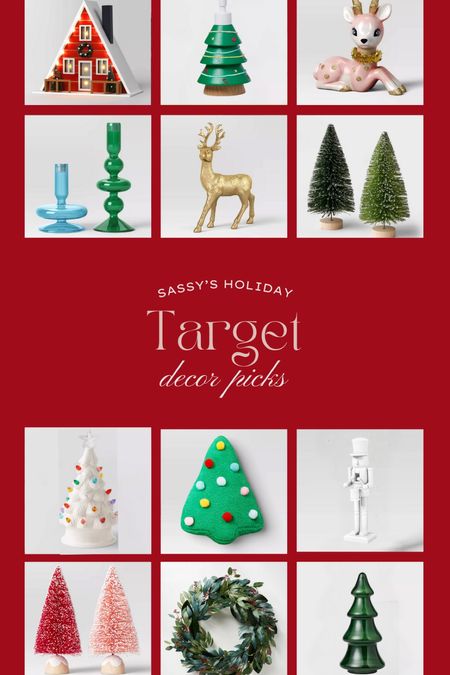 my target holiday decor picks! 

#LTKfindsunder50 #LTKHolidaySale #LTKHoliday