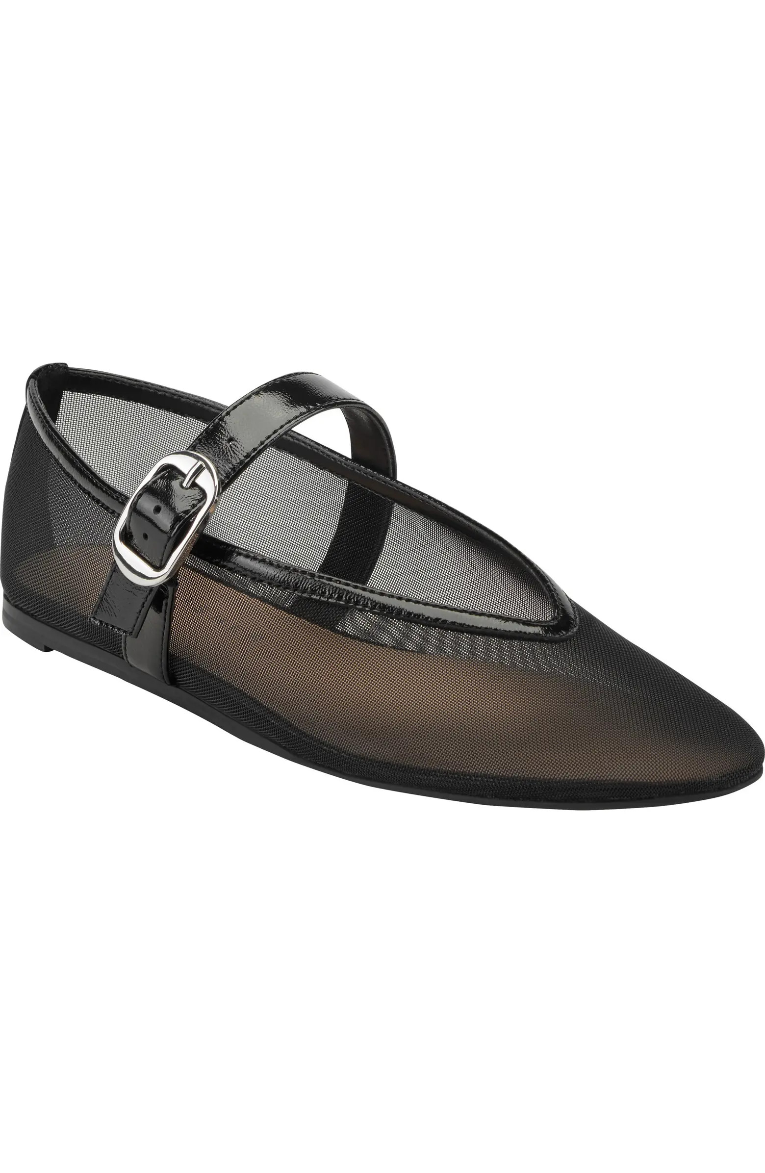 Godina Mesh Mary Jane Flat (Women) | Nordstrom