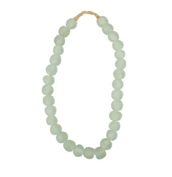 Recycled Blue Glass Beads | Megan Molten