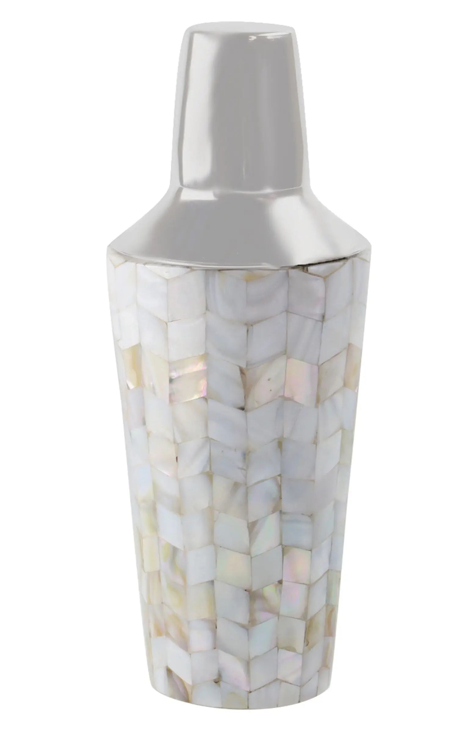 Mother of Pearl Mosaic Cocktail Shaker | Nordstrom